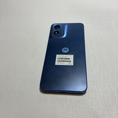 Moto G Play 2024 XT2413V Smartphone Blue Locked & Cracked Screen