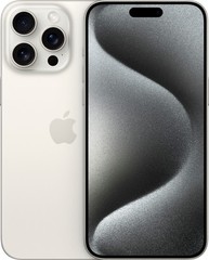 Apple iPhone 15 Pro Max A2849 (Fully Unlocked) 256GB White Titanium (Excellent)