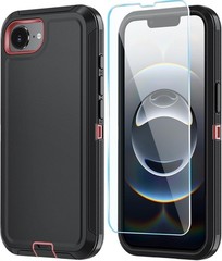 2PCS Case & HD Screen Protector for iPhone 8/7 Plus Heavy Duty Protection