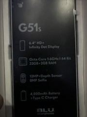 BLU G51s Green