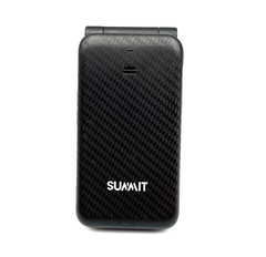 Summit SLD06D Flip Phone Boost Mobile 4G LTE Large Buttons Camera Black