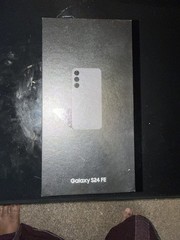 Samsung Galaxy S24 FE 5G unlocked New (Box Opened) Dual Sim( Physical Sim +Esim)