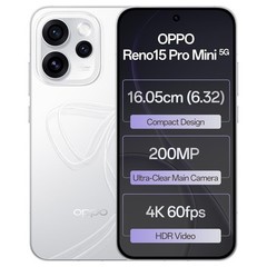 Oppo Reno15 Pro Mini 5G Unlocked Dual SIM 512GB Android Smartphone Global