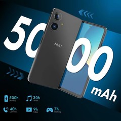 Teléfono NUU N10 Unlocked Android 6.6&Prime; 90Hz Display | 8GB RAM | 128GB