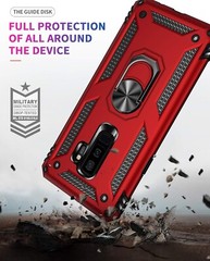 Case for Samsung Galaxy S9 Plus Military Grade with HD Screen Protectors, Stand