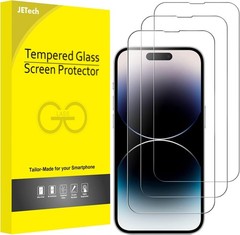 3PCS Full Coverage Screen Protector for iPhone 14 Pro Max 6.7 Inch Anti Spy Case