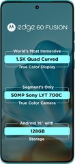 Motorola Edge 60 Fusion 5G 8GB RAM 256GB PANTONE Amazonite Global Version