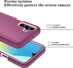 For Samsung Galaxy A17 5G Case with 3-Layer Heavy Duty Shockproof Cover