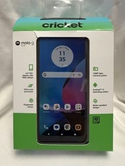 Cricket Moto G Play 32GB Flash Gray 6.5” Display Fingerprint Sensor. Brand New