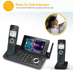 2-Handset DECT 6.0 Cordless Home and Business Phone with Answering Machine, 5&Prime; C