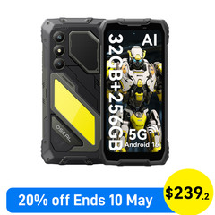 Blackview OSCAL PILOT 5 5G AI Rugged Smartphone 32GB+256GB 6.67&Prime; Android 16 NFC