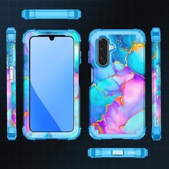 Galaxy A17 5G Case, Heavy Duty Full Body Shockproof Protection 3 in 1 Hybrid Cas