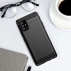 For Galaxy A71 5G Case shock absorbing flexible rubber TPU protective cover