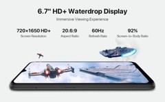 UMIDIGI Power 7 Max 6+128GB Smartphone Unisoc T610 6.7&Prime; Display 48MP Camera NFC
