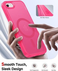 iPhone SE Case: iPhone 8 Phone Case with Screen Protector X2 and Camera Cover X2