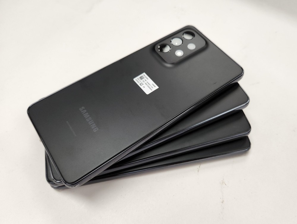 Lot of 4 Samsung Galaxy A53 5G SM-A536U 128GB Black Unlocked **READ**
