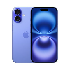 Apple iPhone 16 128GB Blue AT&T 6.1in 12MP iOS A18 Wi-Fi Bluetooth Used