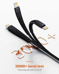 Fast Charging Nylon Braided Charger for iPhone 14 Pro Max/14, 16ft Cable