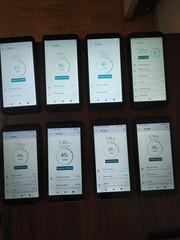 Lot of 8 Wiko U316AT (4pc)/Schok Volt SV55(3pc)/Coolpad Legacy S CP3648A 16GB