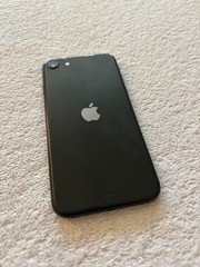 Apple iPhone SE 2nd Gen – 64GB – Black (Unlocked) A2275 – 85% Battery Life