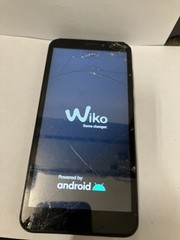 Wiko U307AS – Black Smartphone-for parts only-device only(read)