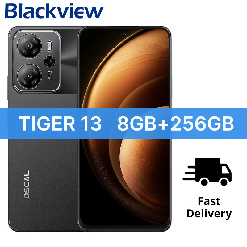 Blackview Oscal Tiger 13 5G Smartphone 6.67&Prime; 90Hz 256GB 50MP Camera NFC 5000mAh