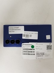 Samsung Galaxy Z Fold7 256GB Blue SM-F966U (Verizon Unlocked) Damaged zD2763