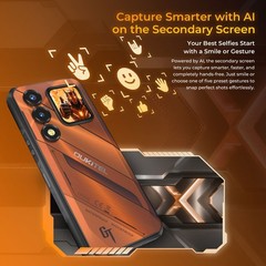 5G OUKITEL WP66 Rugged Phone Android 16 Mobile Outdoors Dual Screen NFC Global