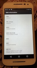 Motorola G 3 Gen XT1548 8GB White (Republic Wireless) Fast Ship Good Used