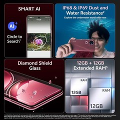vivo V50 5G Elite Edition (Rose Red 512 GB ) Snapdragon 7 Gen-3 Global Version.