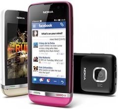 Nokia Asha 311 3110 RM-714 WIFI 3.15MP 3G FM Radio Bluetooth Touch Screen