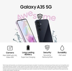 Samsung Galaxy A35 5G 128GB Awesome Navy Unlocked Brand New Sealed