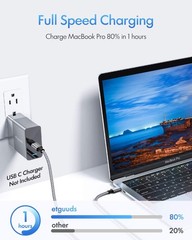 USB C to USB C Cable 2ft, 2-Pack 60W USBC to USBC Cord, Type C Charger Cable