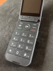 AT&T Cingular Flex Easy to Use Flip Phone – dark Gray (EA211101 )