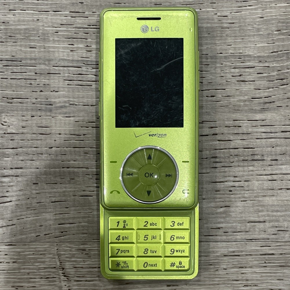Rare LG Chocolate VX8500 Phone Verizon Green LG Mint VX 8500 as-is
