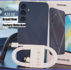 Brand New Samsung Galaxy A16 5G 128GB SM-S166V Factory Unlocked 6.7&Prime; -Black-USA