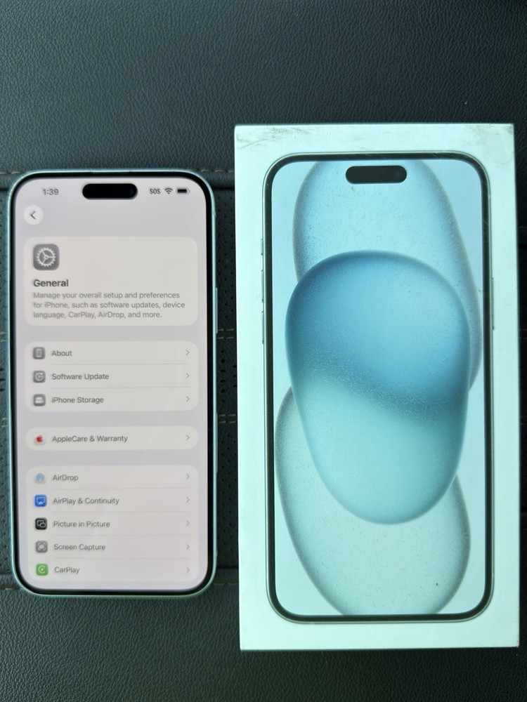 Apple iPhone 15 Plus 128GB Unlocked 6.7&Prime; (Blue) A2847