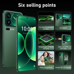 2026 New High Quality M17 Promax original intelligent 4G 5G dual card dual stand