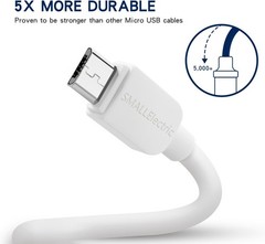 5-Pack Micro USB Fast Charger for Samsung Galaxy S7, S6 Edge, 6FT