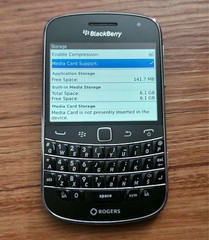 BlackBerry Bold Touch 9900| 8GB | QWERTY | WiFi| GPS | NFC | MicroSD – Good Cond