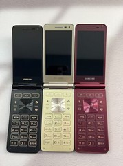 Samsung Galaxy Folder 2 SM-G1650 DUAL SIM Flip Unlocked SmartPhone OPEN BOX A+