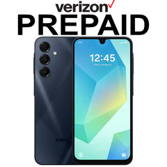 Samsung Galaxy A16 5G 128GB Blue Black PREPAID Verizon Locked Excellent