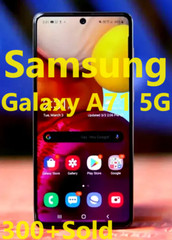 Samsung Galaxy A71 UW 5G 128GB Prism Black T-Mobile Xfinity Verizon Unlocked