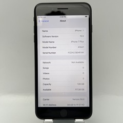 Apple iPhone 7 Plus 128GB Black (Network Unlocked) A1661 BH 90% – Used Condition