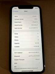 Apple iPhone 11 64GB Black Unlocked A2111 – 99% Battrey Health – iOS 15.6.1