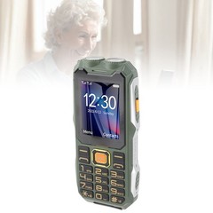 4G Rugged Senior Cell Phone 2.6 Inch Screen Big Button 16800mAh Dual LED BEA