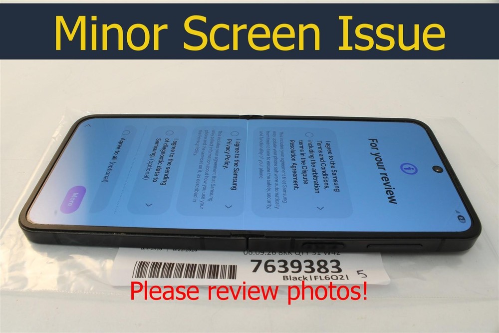 Samsung Galaxy Z Flip6 F741U1 Factory Unlocked AT&T T-Mobile Verizon 7639383