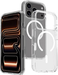 iPhone 17 Pro Max Crystal Clear Case: 99% Transparency | Military Anti-Yellowing