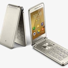 Samsung Galaxy Folder SM-G1600 Unlocked 4G 16GB 3.8 in LTE Dual SIM Flip Phone