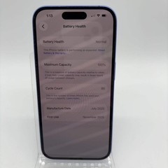 Factory Unlocked Apple iPhone 16 128GB Teal MYAT3LL/A